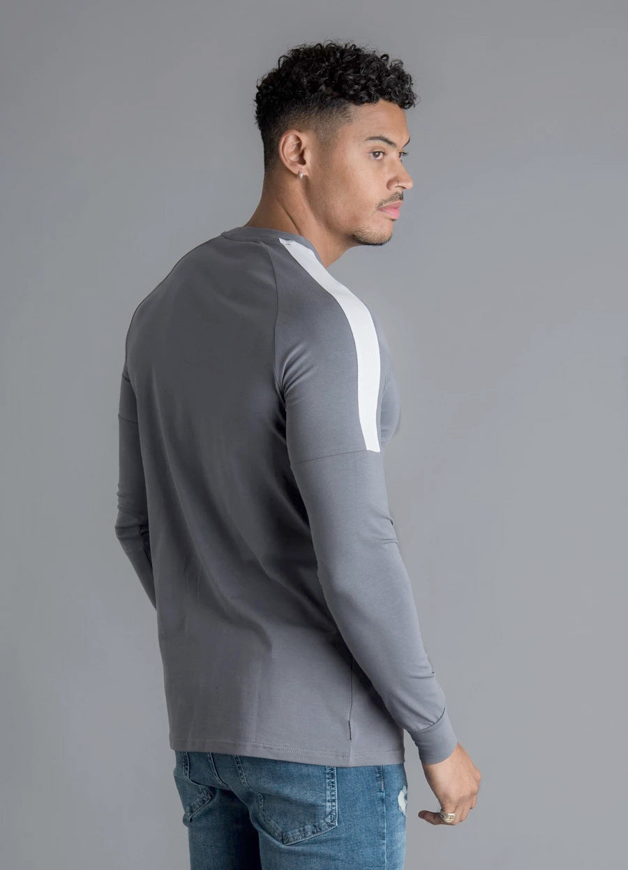 Splice long sleeve t-shirt