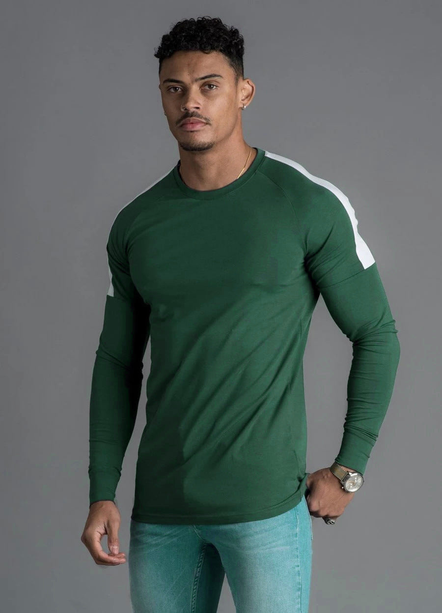 Splice long sleeve t-shirt