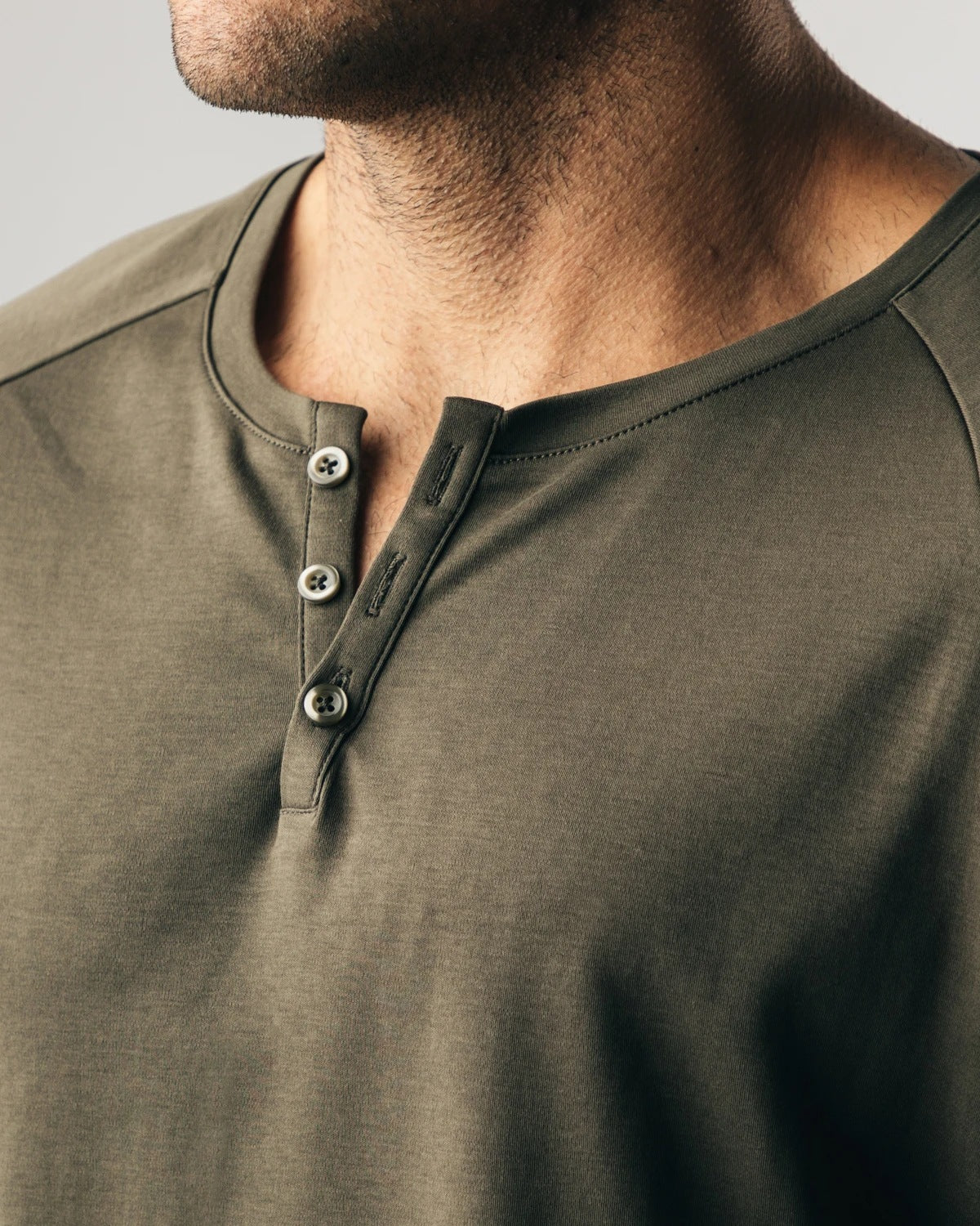 Buttoned Long Sleeve Sports T-shirt Bottoming Shirt