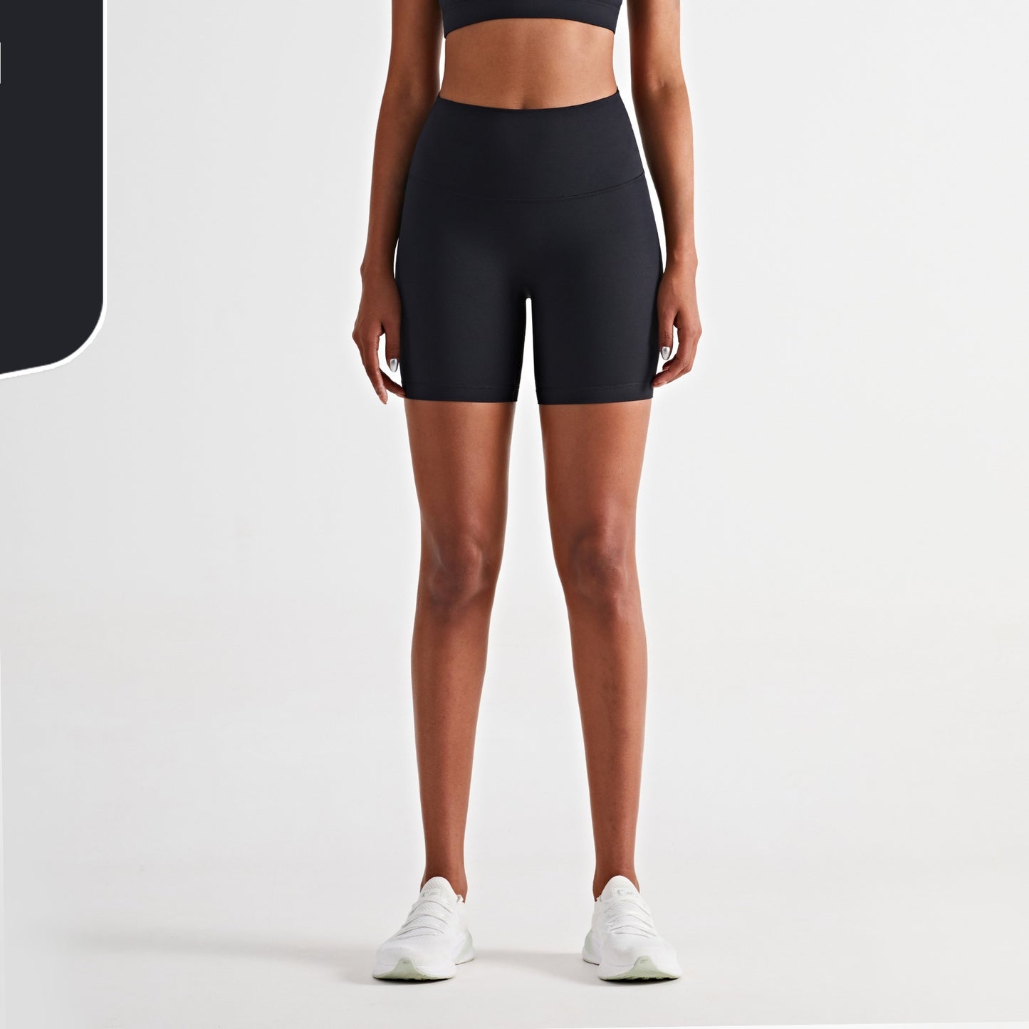 Nude No T-line Hip Lift Three-point Fitness Yoga Shorts  Women