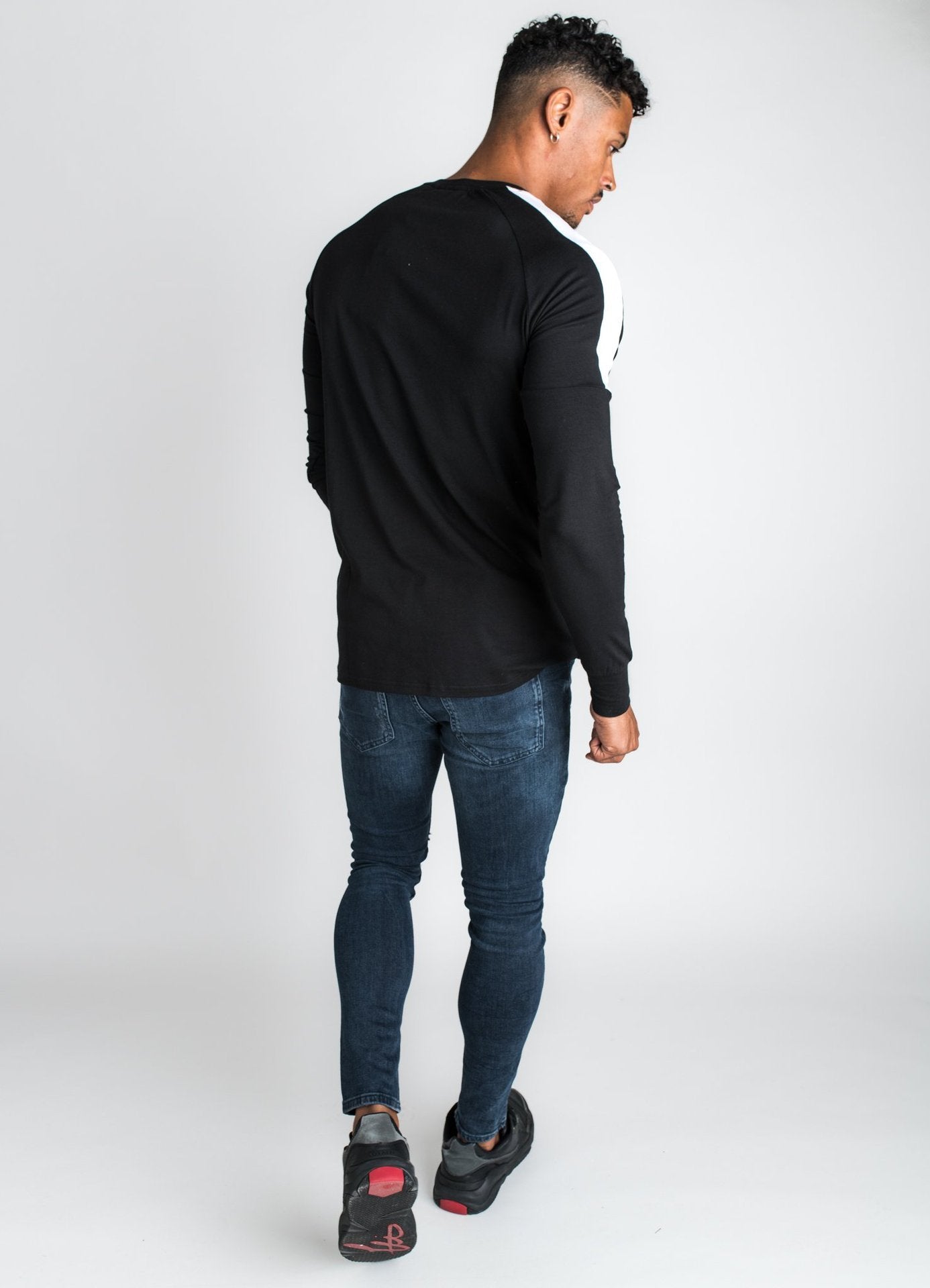 Splice long sleeve t-shirt