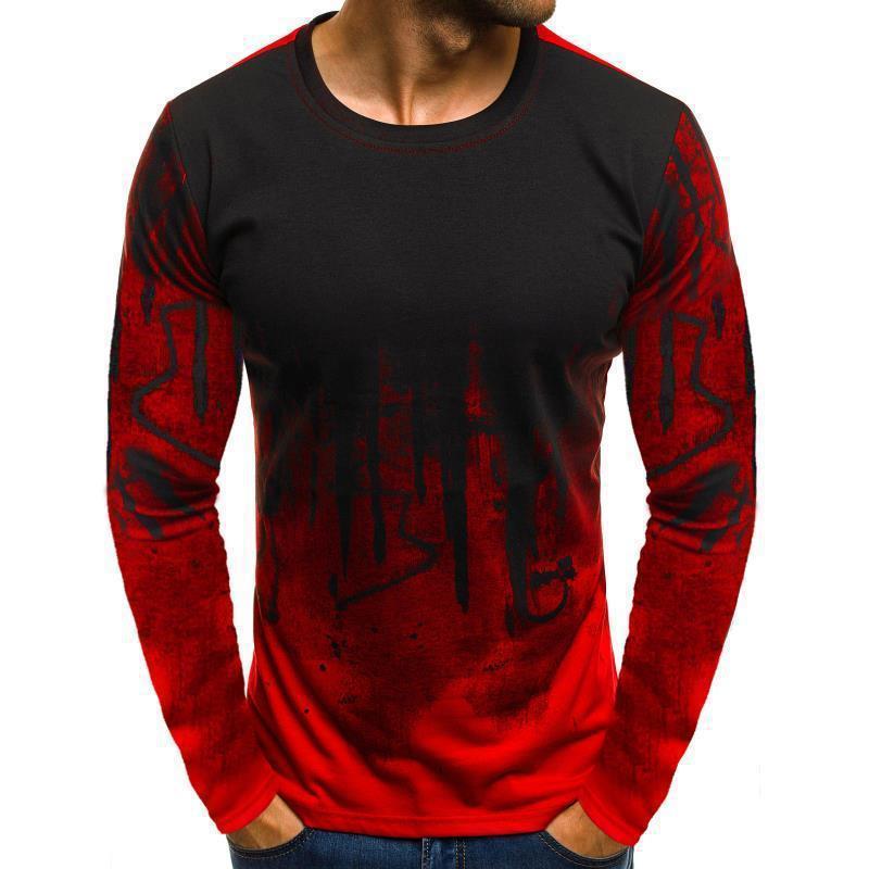 Camouflage Pullover Long Sleeve T-Shirt